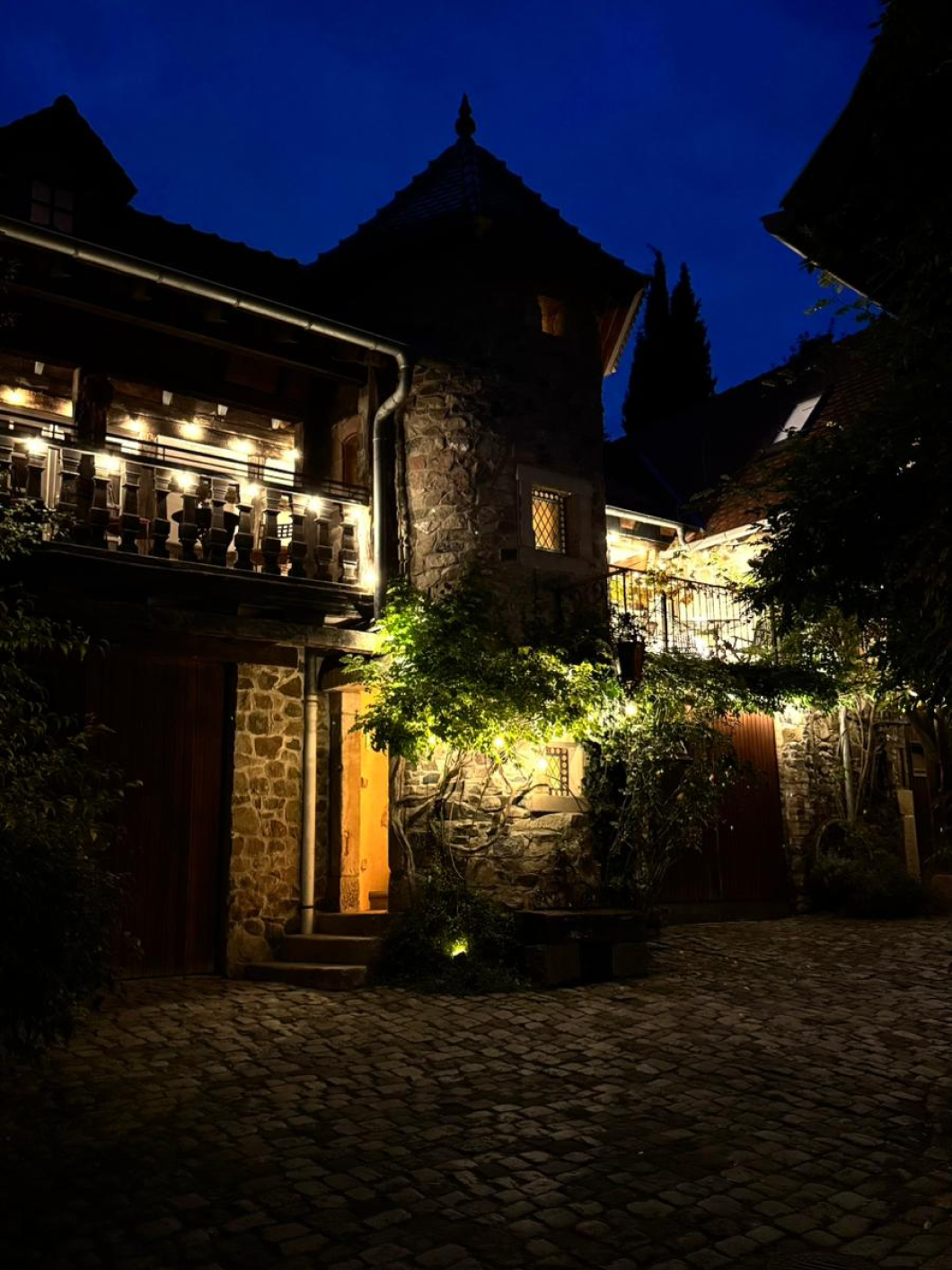 Chateau at Night